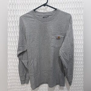 Carhartt Men's LOOSE FIT HEAVYWEIGHT LONG-SLEEVE POCKET T-SHIRT